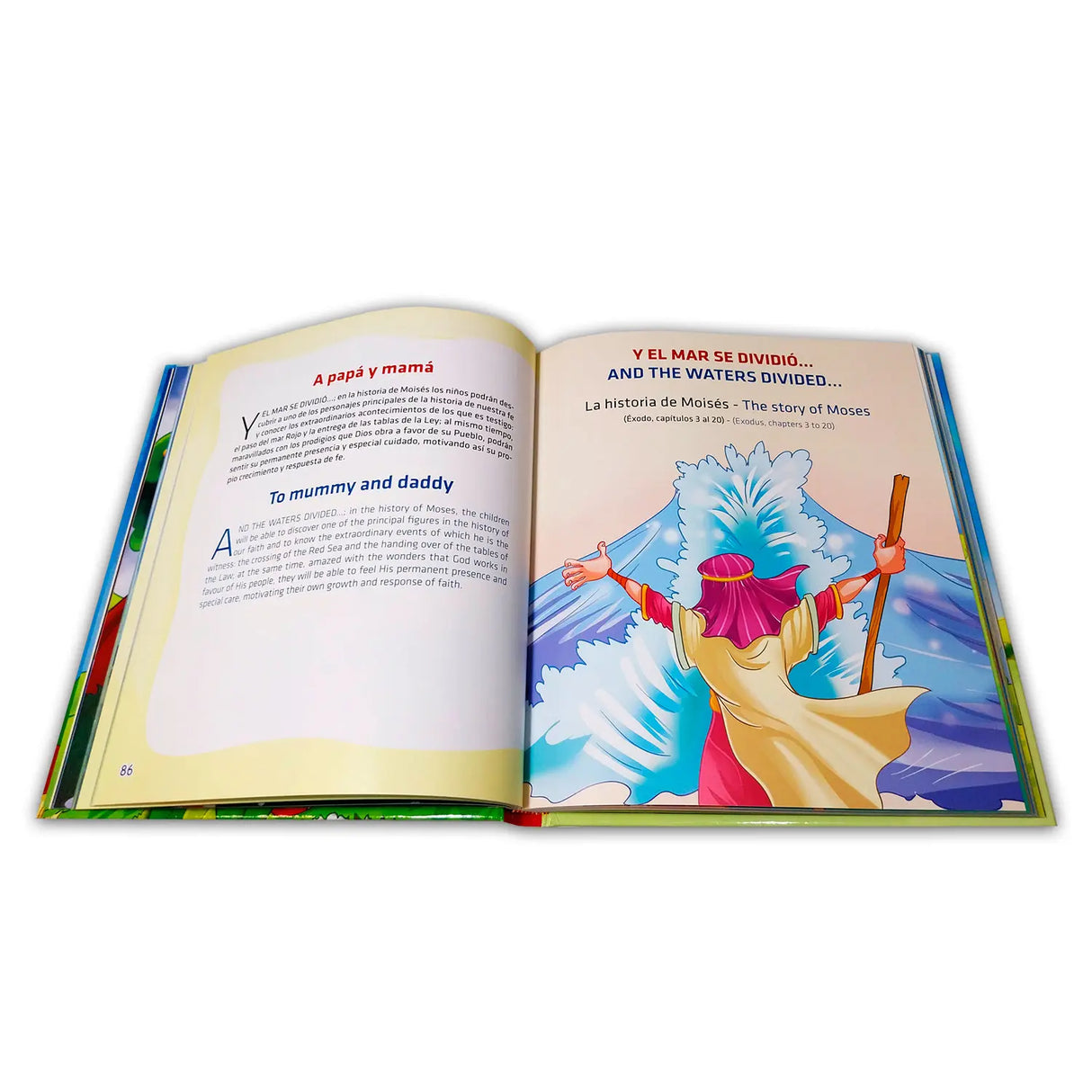 My First Bible Bible, A Love Story (Spanish/English)