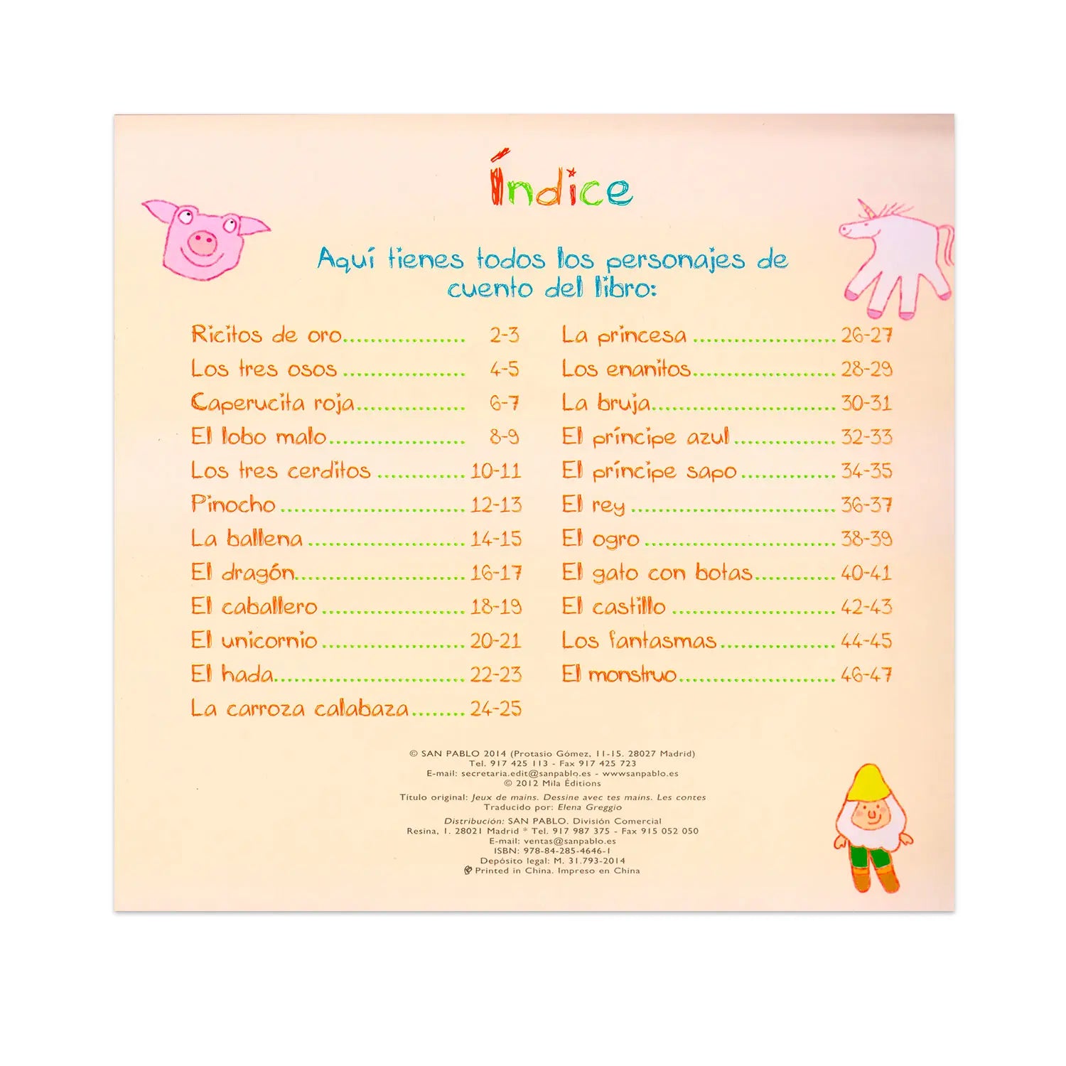 Pinta con las Manos - Los Cuentos