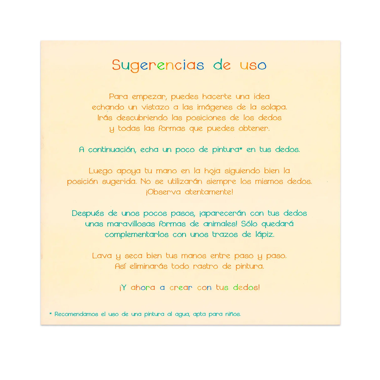 Pinta con las Manos - Los Animales