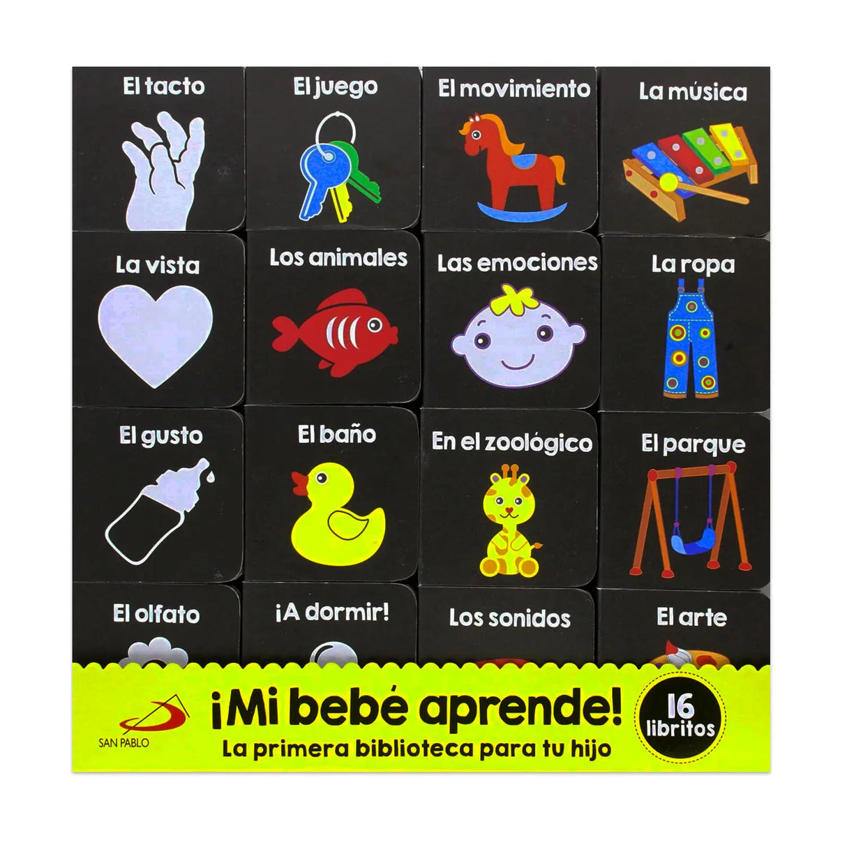 ¡Mi Bebé aprende! La primera biblioteca para tu hijo