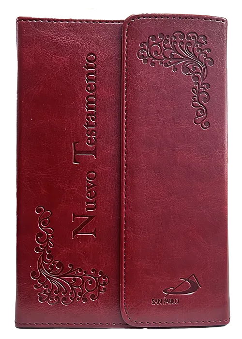 Nuevo Testamento Letra Grande Piel - LUJO