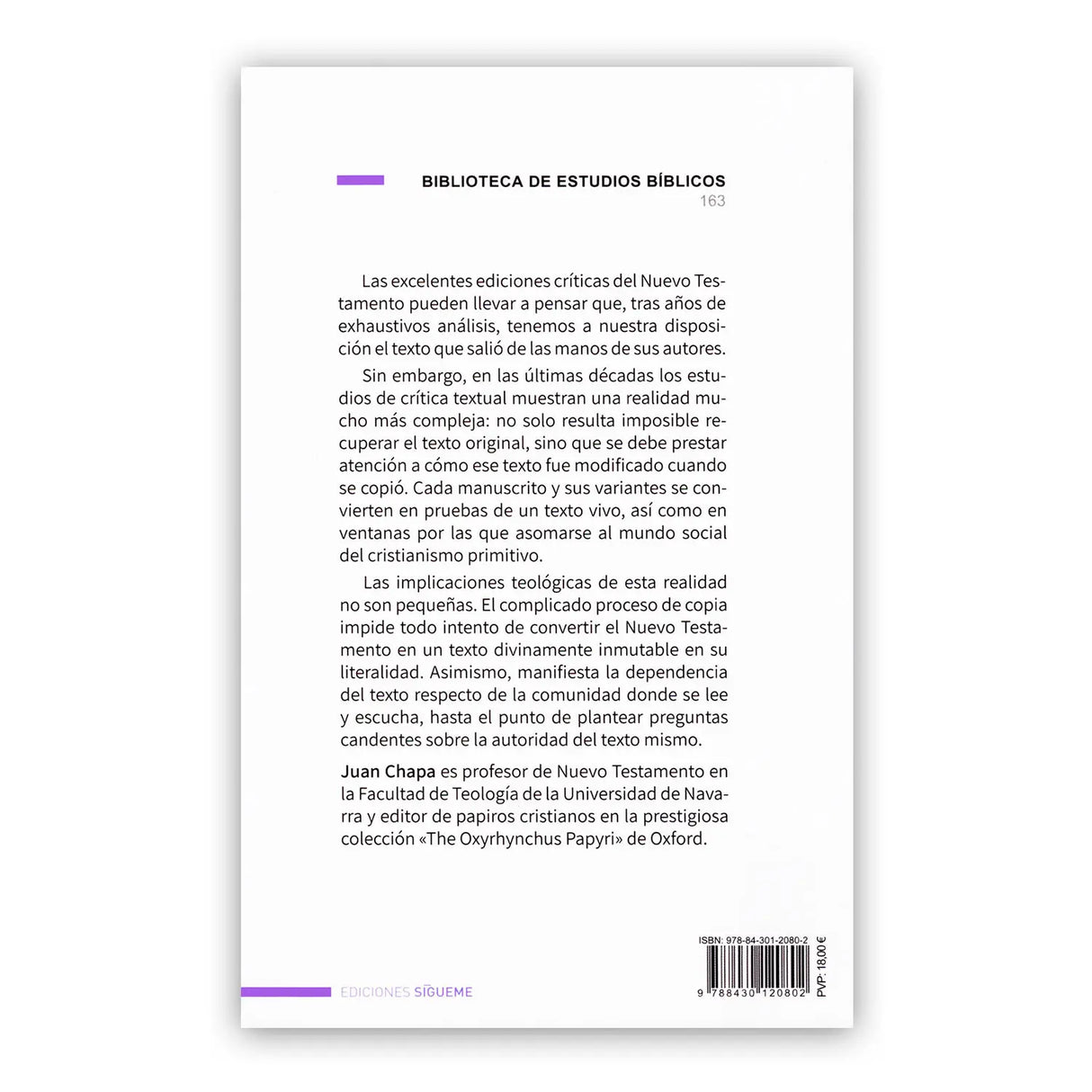 La Transmisión Textual del nuevo Testamento - Manuscritos, Variantes y autoridad