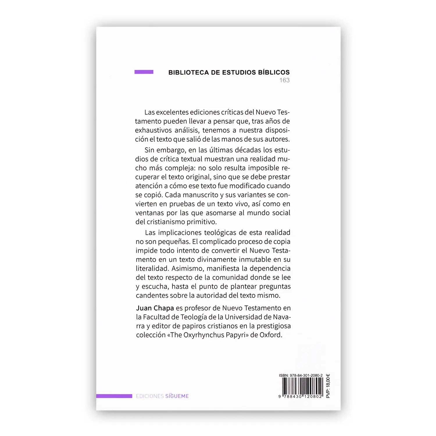 La Transmisión Textual del nuevo Testamento - Manuscritos, Variantes y autoridad