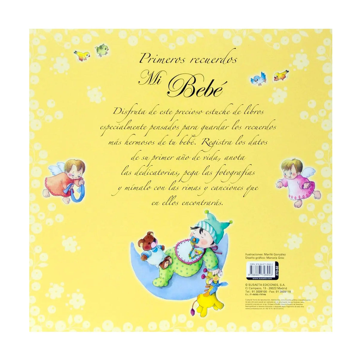 Estuche mi Primeros recuerdos de bebe - 9 Libritos.