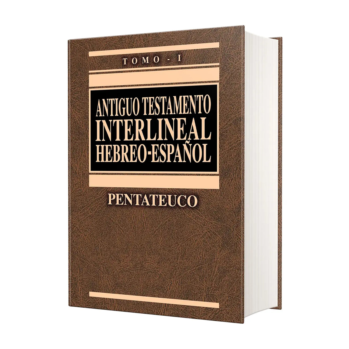 Antiguo Testamento Interlineal Hebreo - Español Tomo I Pentateuco - EDICION LUJO