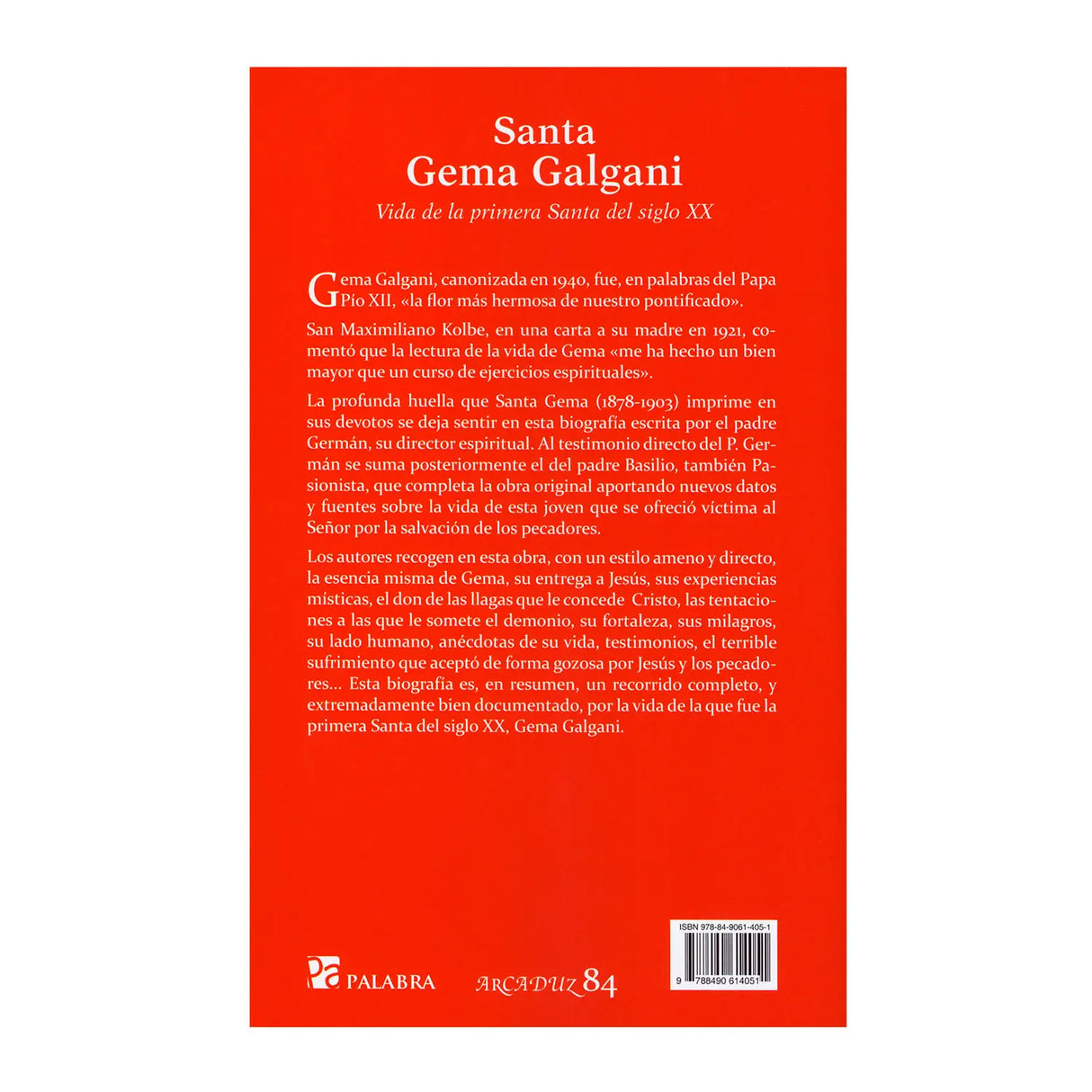 Santa Gema Galgani - Vida de la primera santa del siglo XX