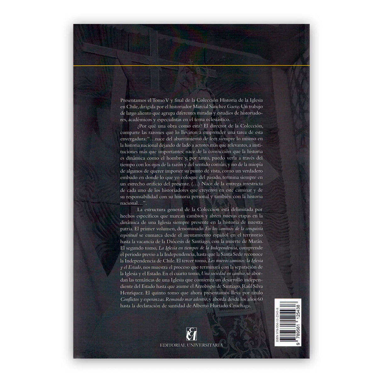 Historia de la Iglesia en Chile. Tomo V