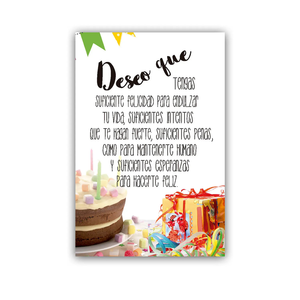 Lo que sueño para ti: Feliz Cumpleaños (Libro Tarjeta)