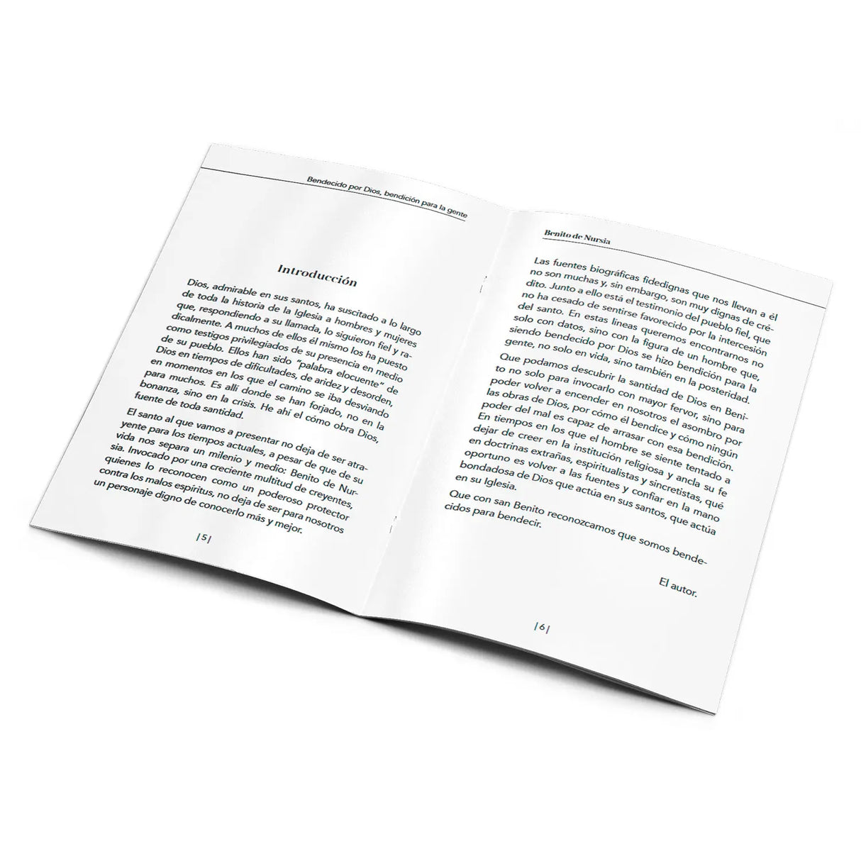 Benito de Nursia: bendecido por Dios, bendición para la gente