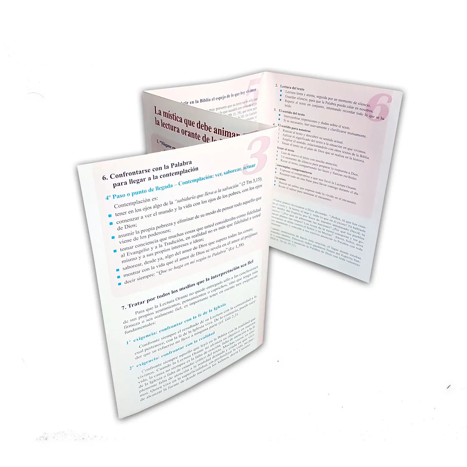 Prayerful Bible Reading – Fold-Out Booklet