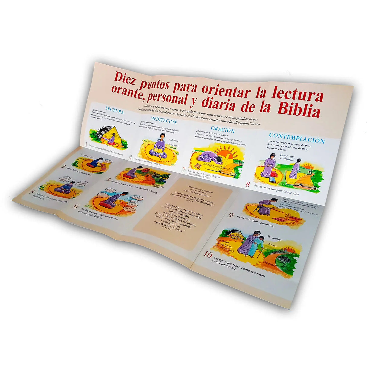 Prayerful Bible Reading – Fold-Out Booklet