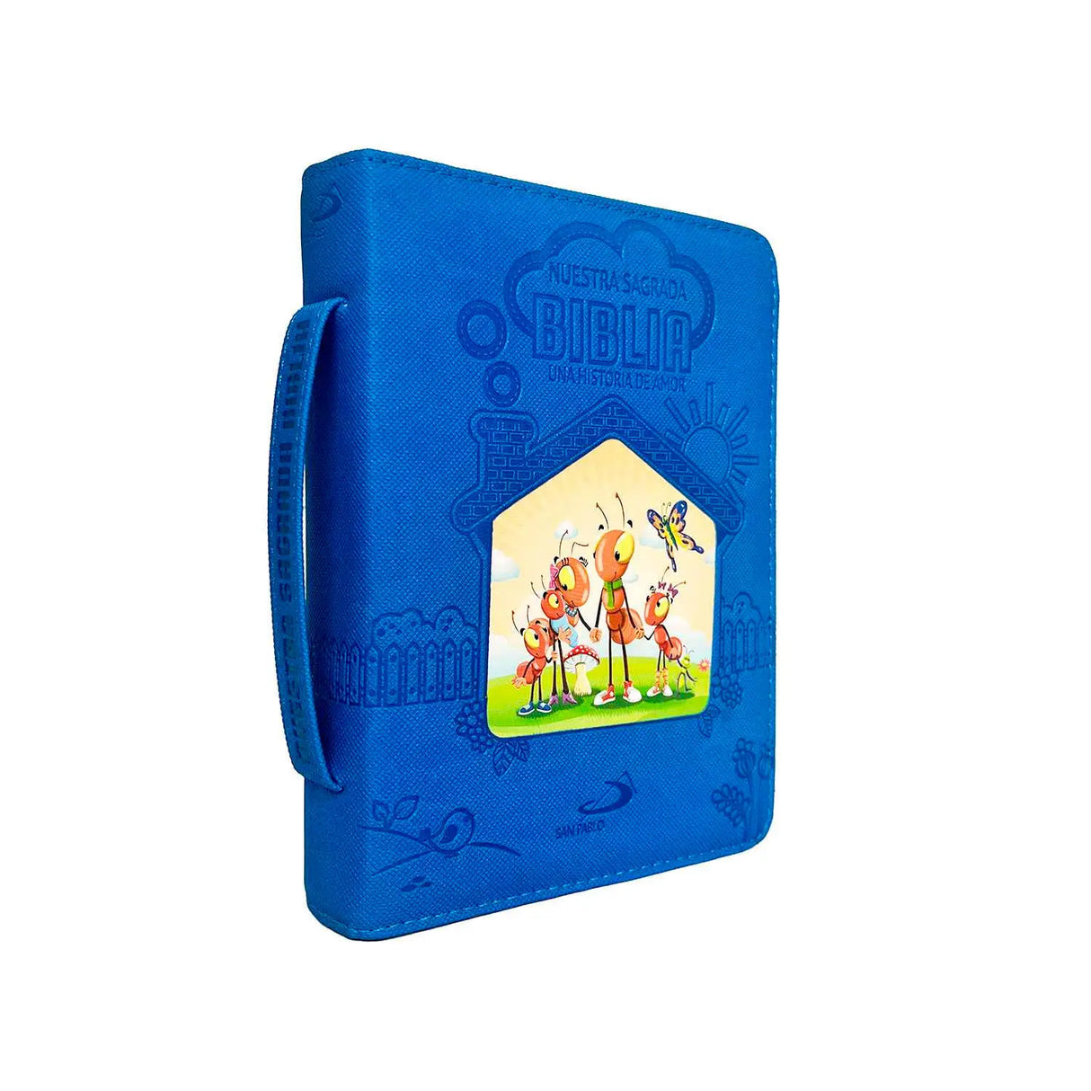 Biblia Hormiguita estuche - Azul