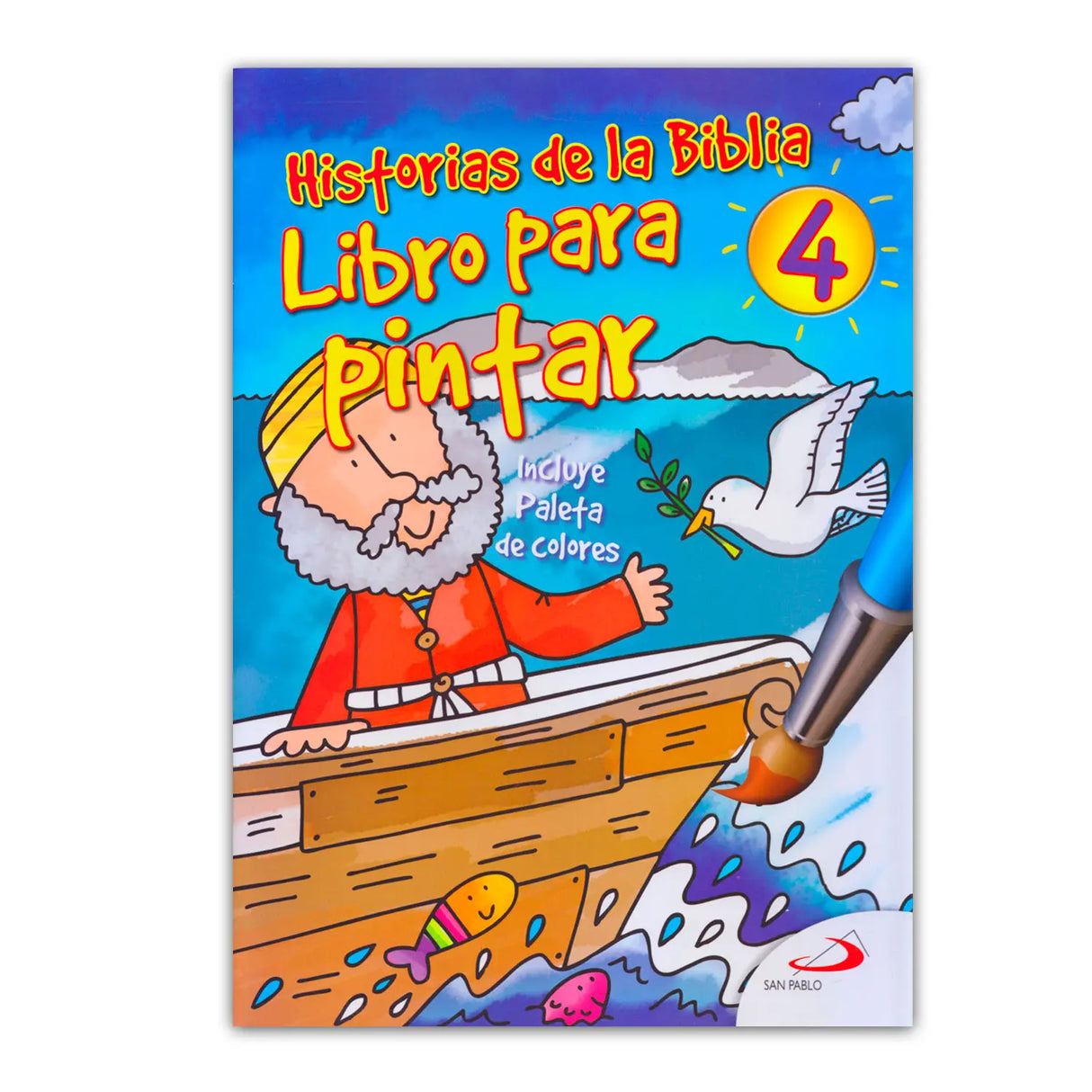 Historia de la Biblia para Pintar 4