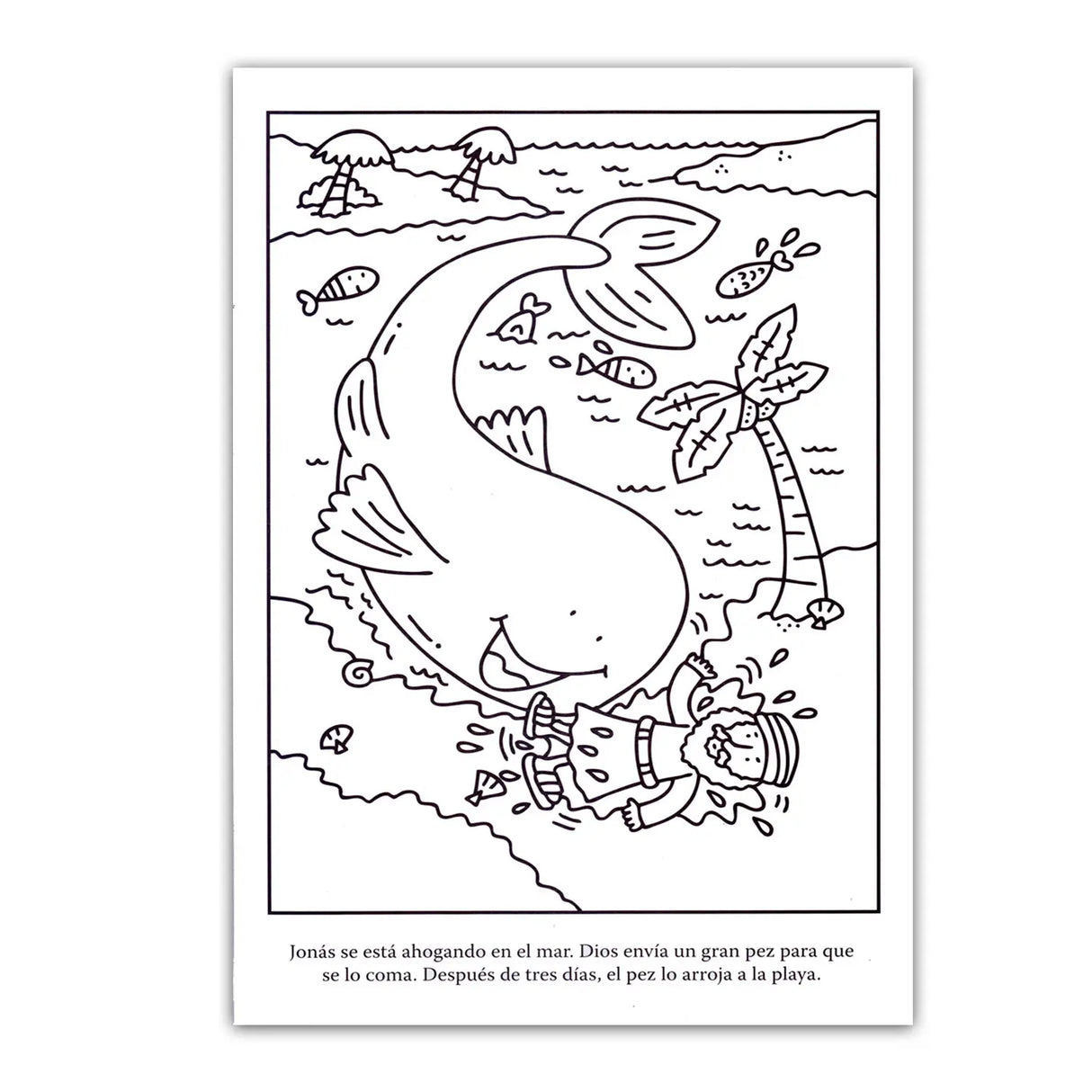 Historia de la Biblia para Pintar 4