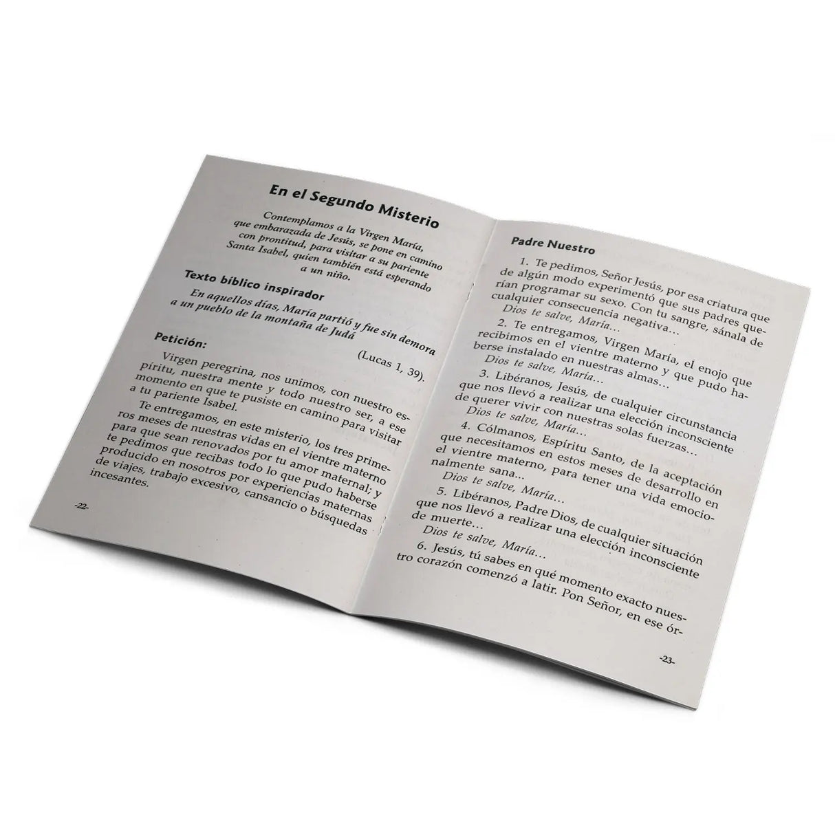 Rosario para sanar las heridas del vientre materno