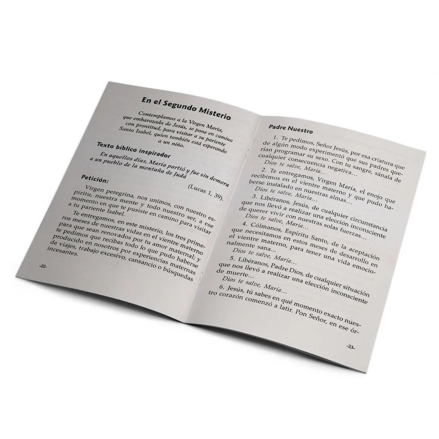 Rosario para sanar las heridas del vientre materno