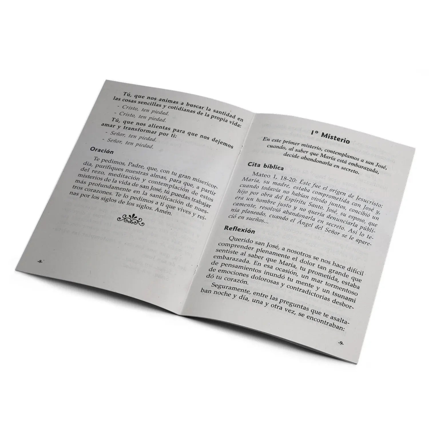 Rosario y novena junto a San José