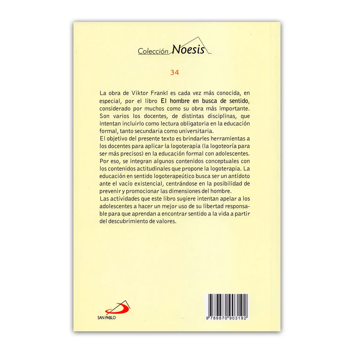 En busca del sentido en el aula con Viktor Frankl