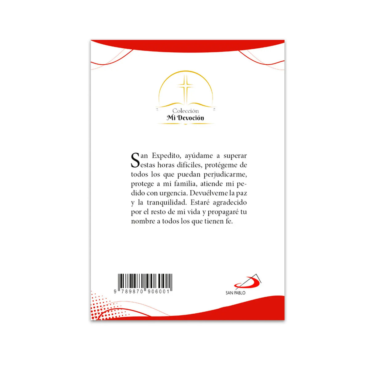 MI DEVOCIÓN A SAN EXPEDITO - BOLSILLO