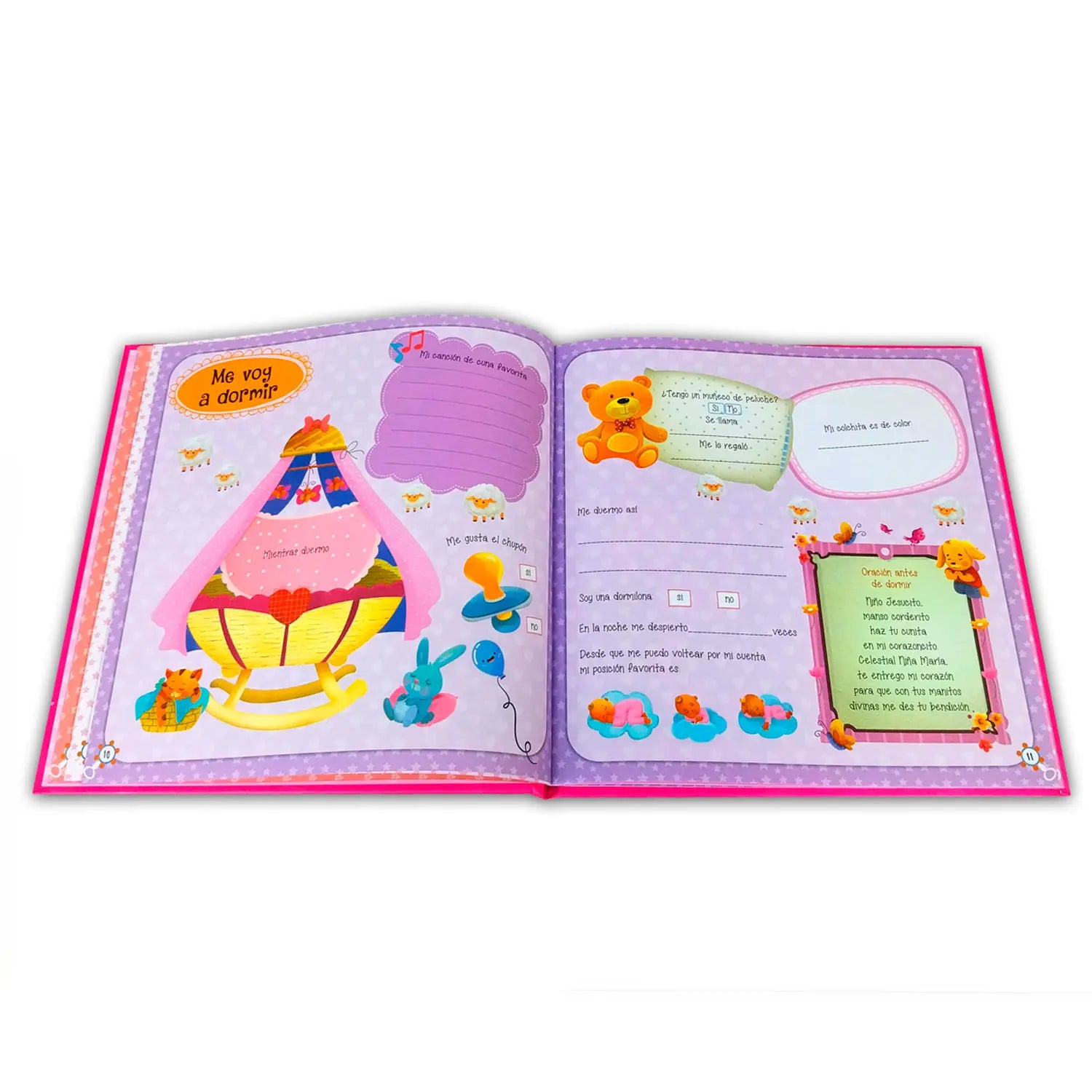 El álbum de mi bebé ¡Es una niña! (Rosado)