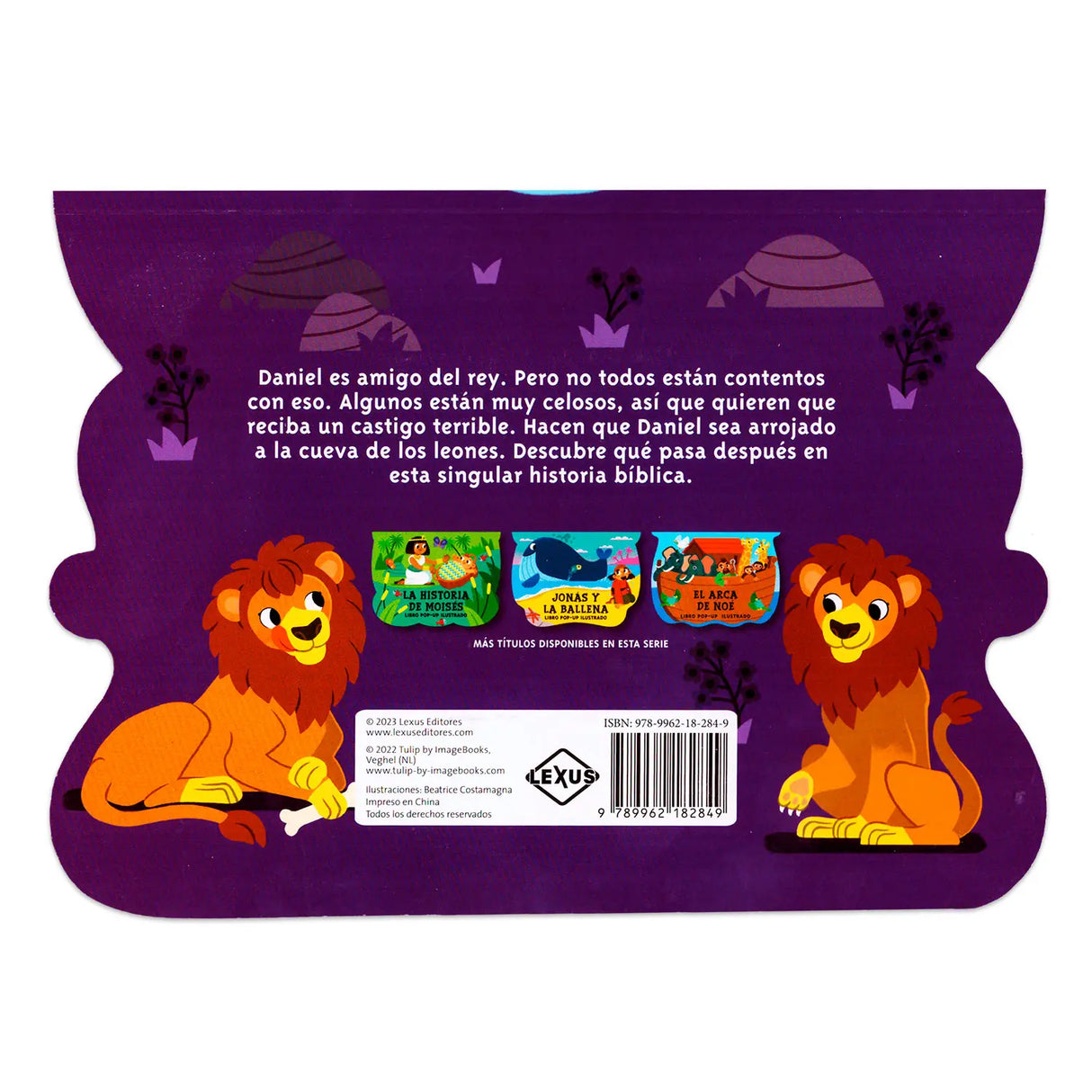 Daniel en la Cueva de los Leones  - Libro Pop-Up Ilustrado