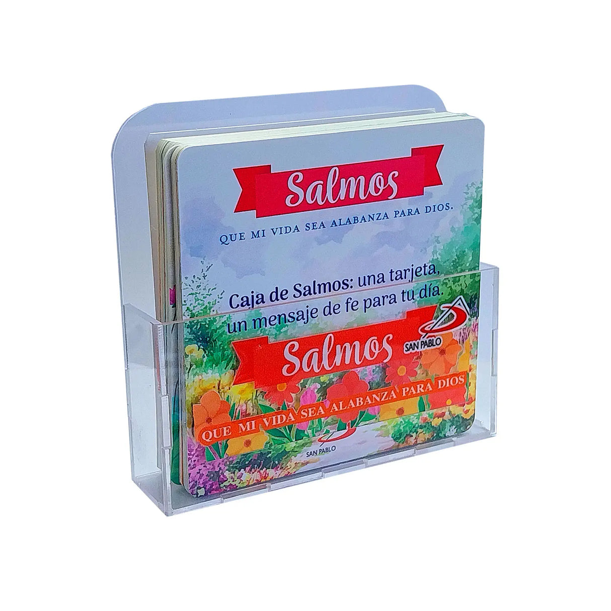 Caja Salmos - que mi vida sea alabanza para Dios - Caja Acrílica