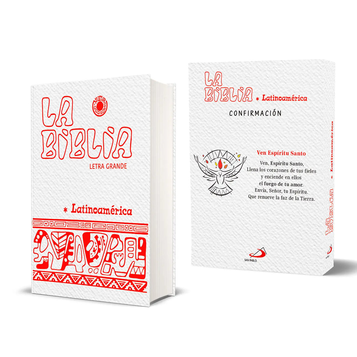 La Biblia Latinoamericana – Letra Grande, Portadilla Blanca Confirmación