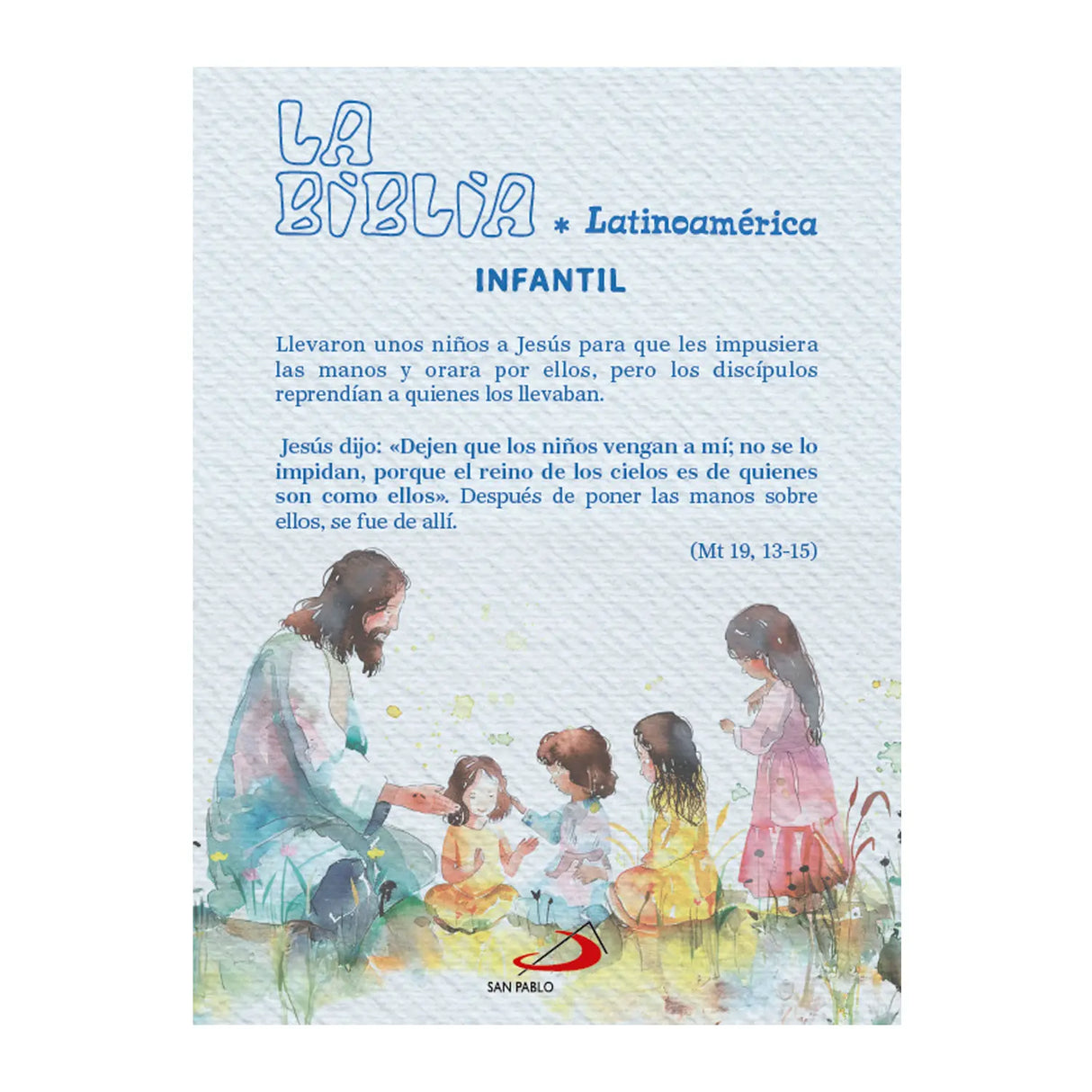 La Biblia Latinoamericana – Letra Grande, Portadilla Niño