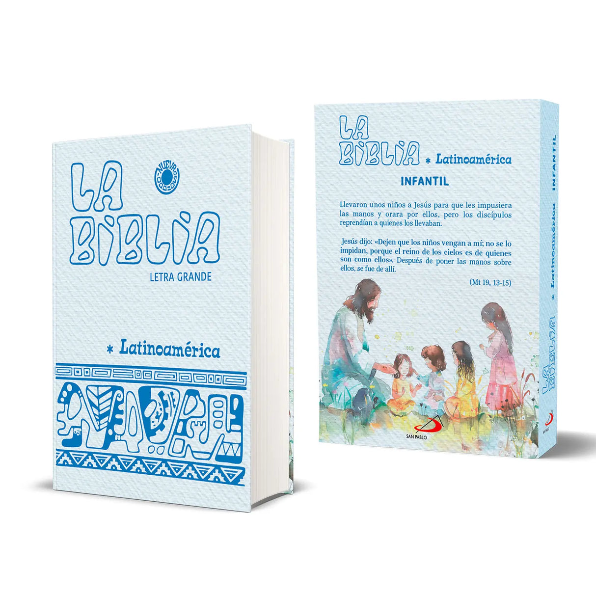 La Biblia Latinoamericana – Letra Grande, Portadilla Niño