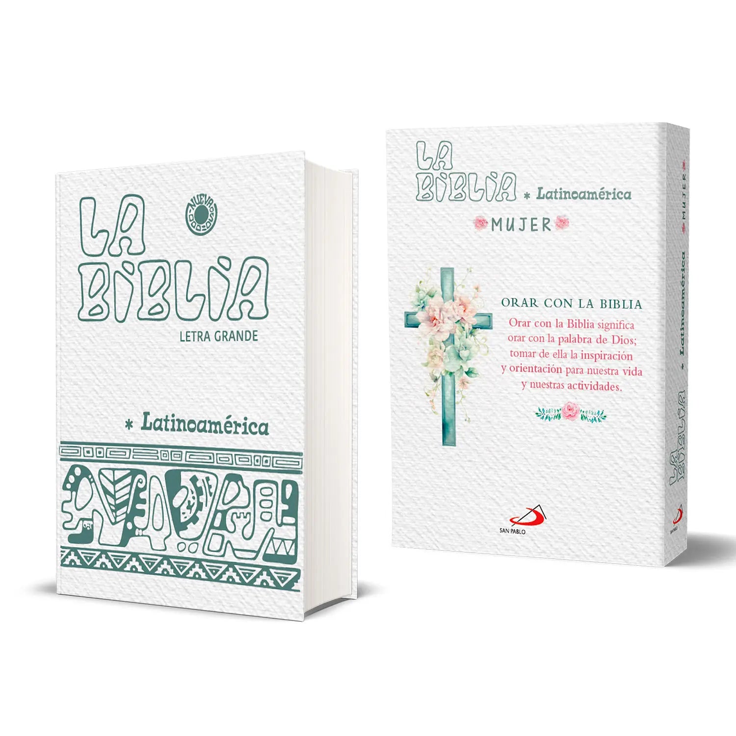 La Biblia Latinoamericana – Letra Grande, Portadilla Mujer Celeste