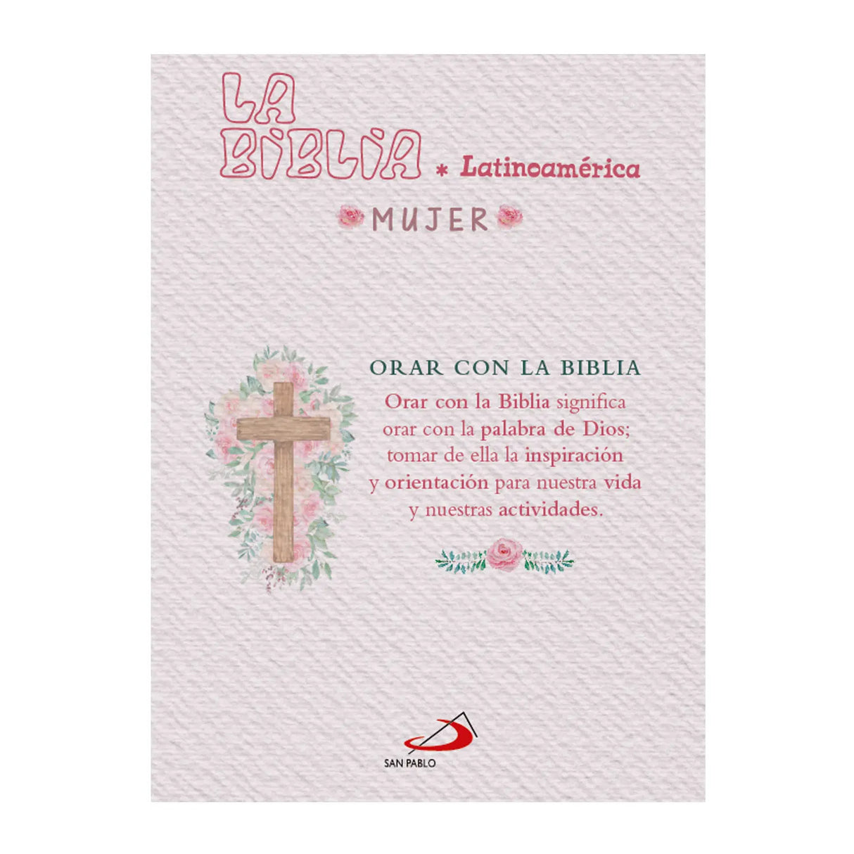 La Biblia Latinoamericana – Letra Grande, Portadilla Mujer Rosada