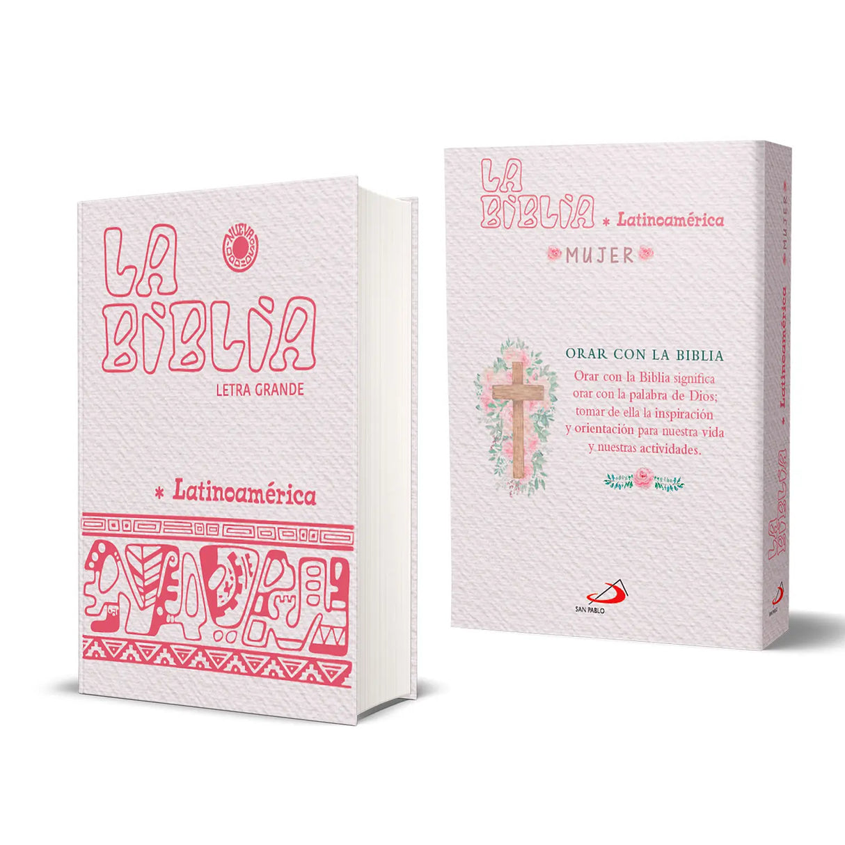 La Biblia Latinoamericana – Letra Grande, Portadilla Mujer Rosada