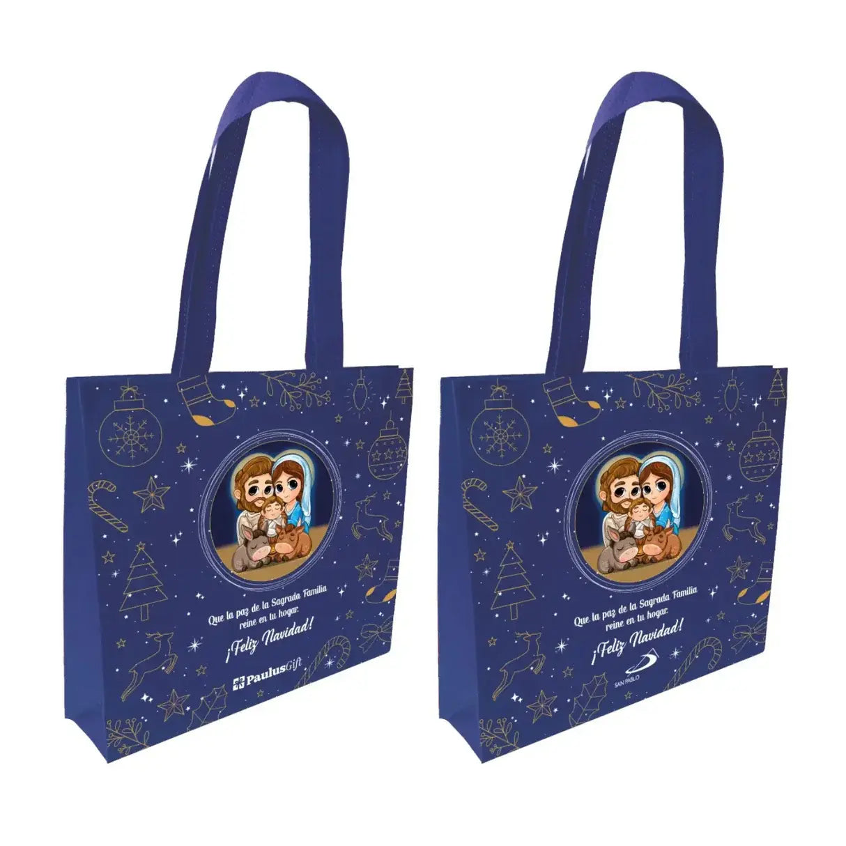 Bolsa Eco Devocional 25 x 25 Navidad