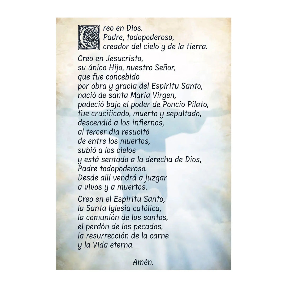Pergamino Credo