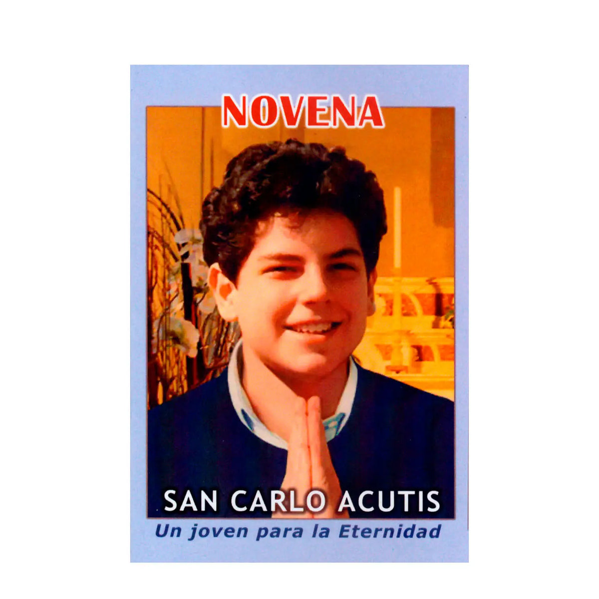 Tríptico Novena SAN CARLOS ACUTIS