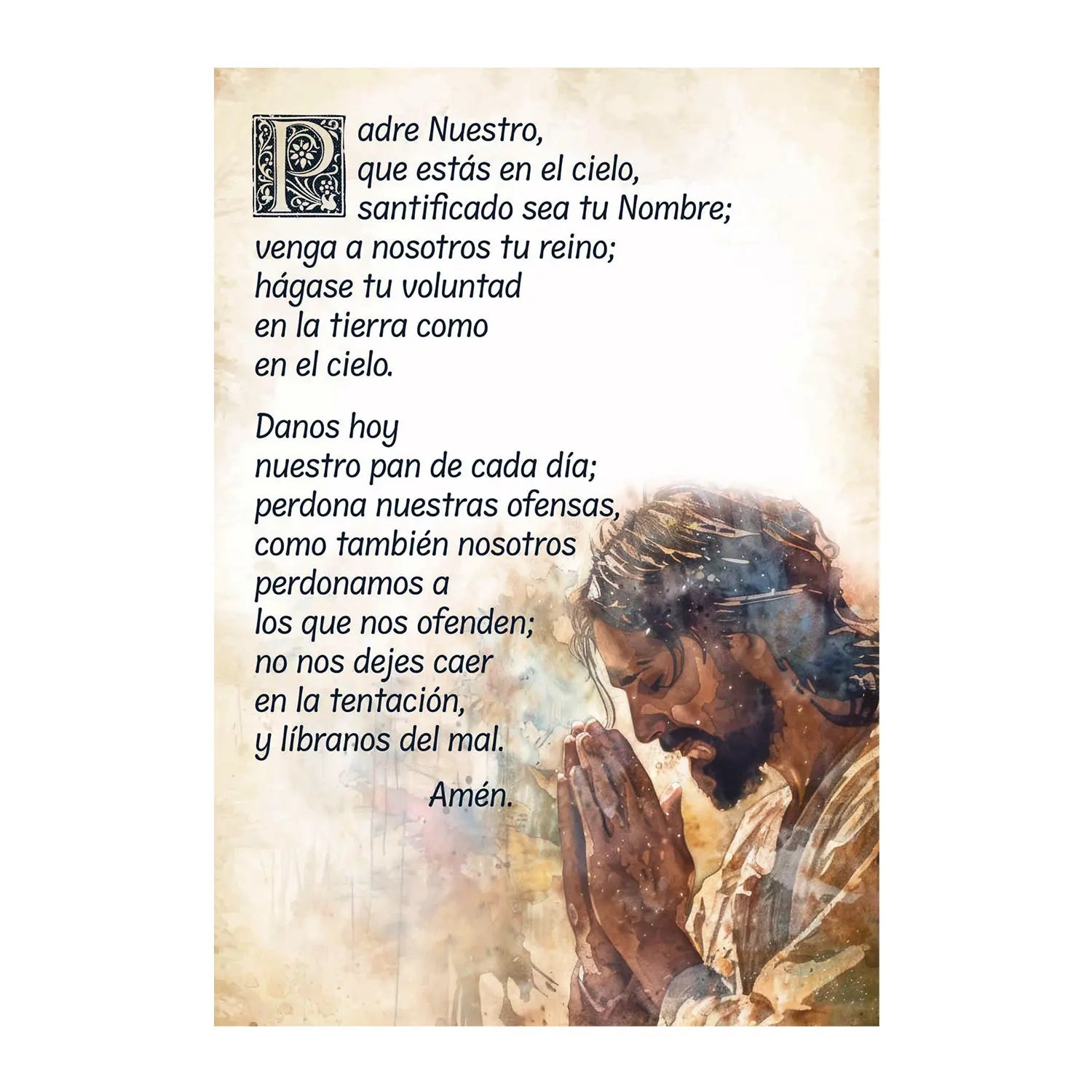 Pergamino Padre Nuestro