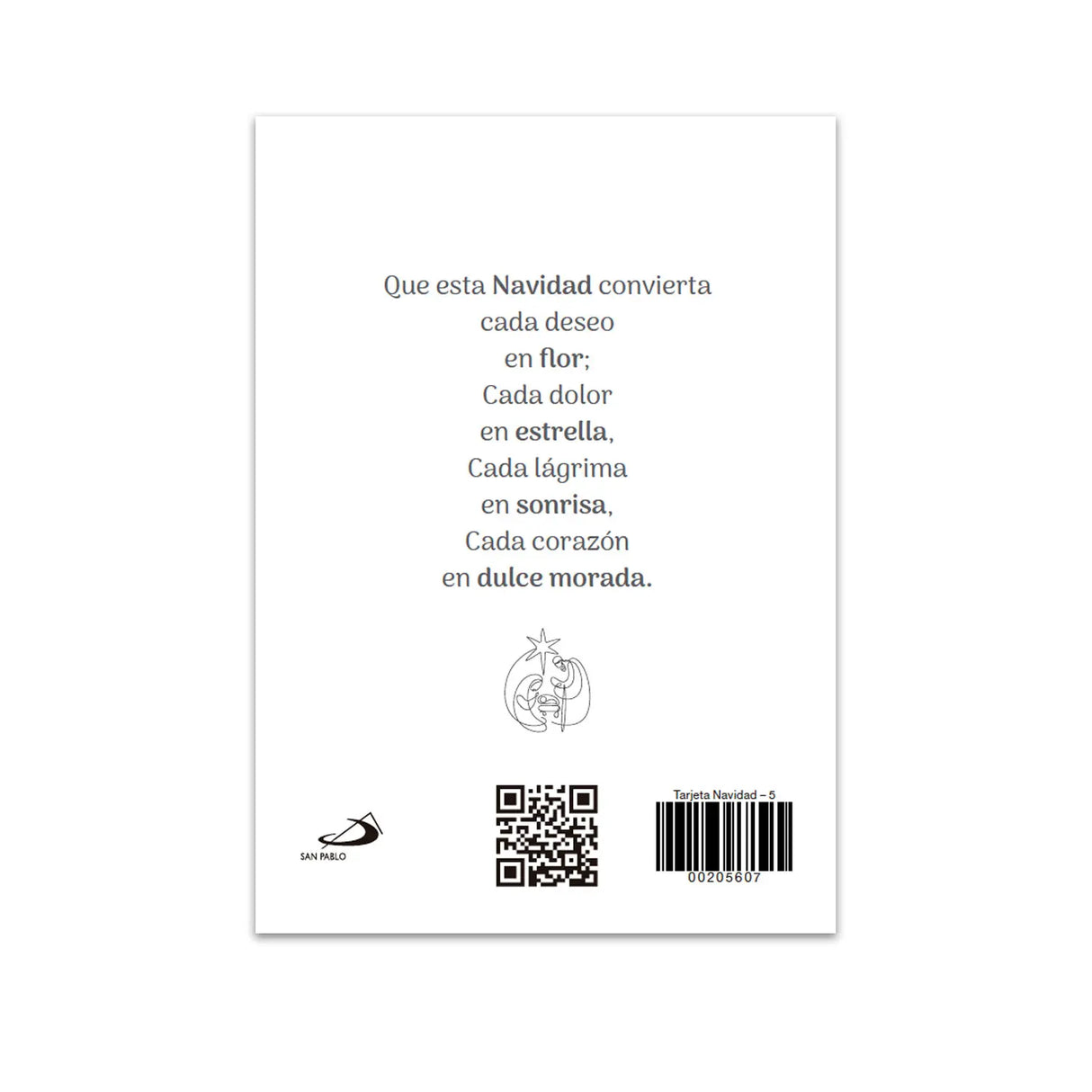 Tarjetas de Navidad Modelo 5 ( 25 unidades)