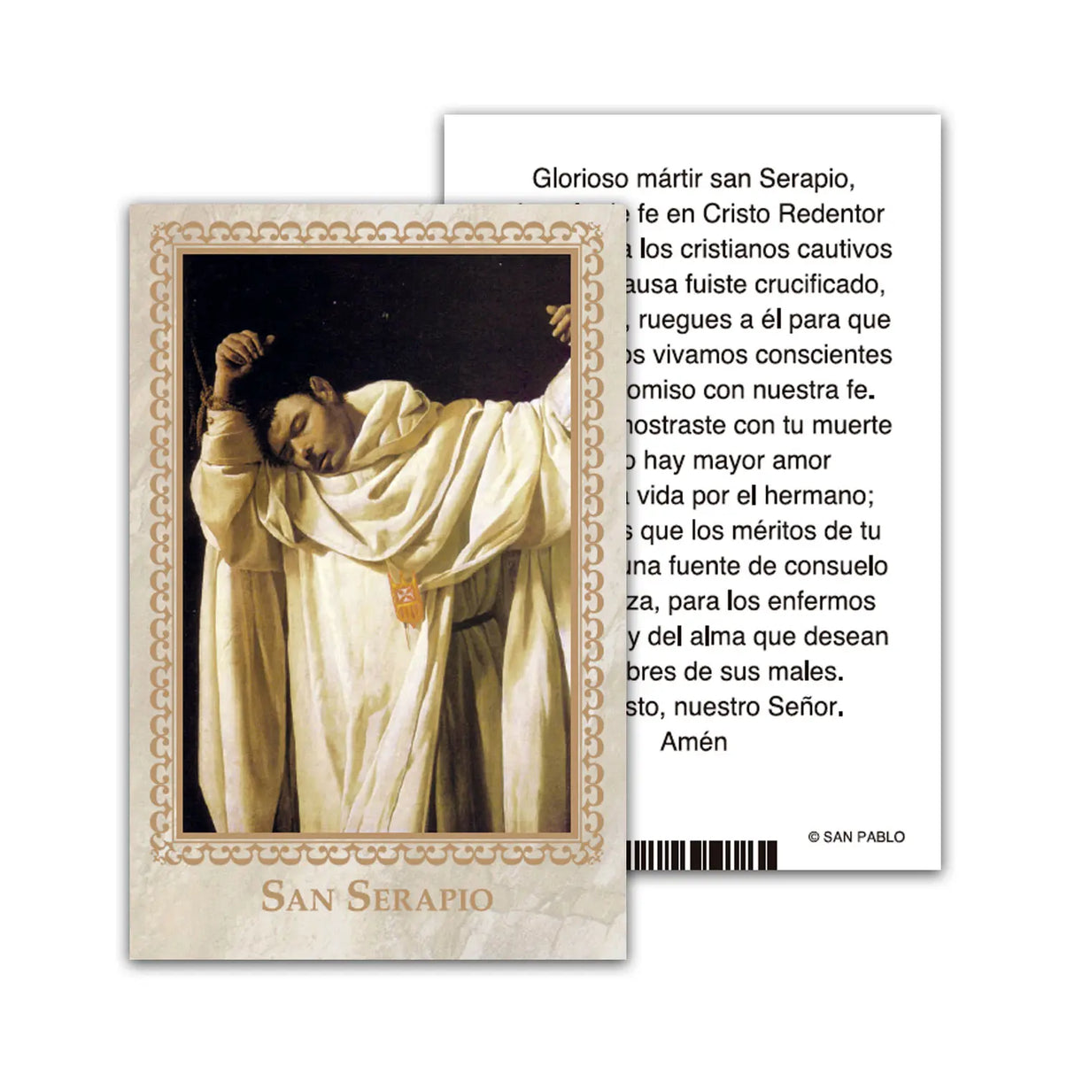 Estampa San Serapio ( 50 unidades)