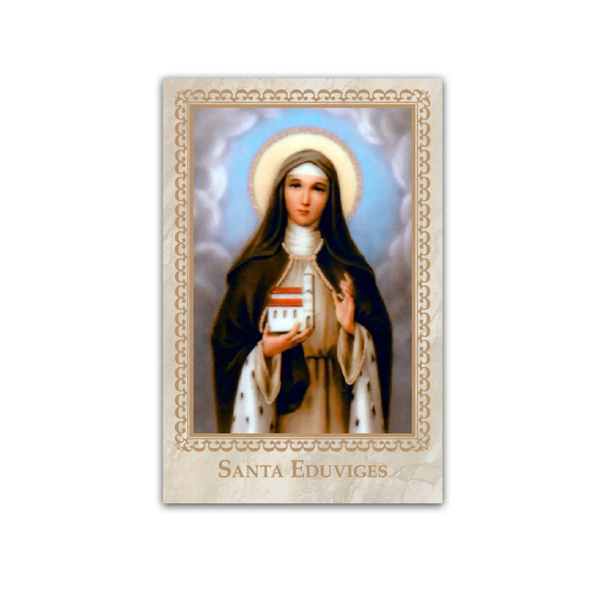Estampa Santa Eduviges ( 50 unidades)