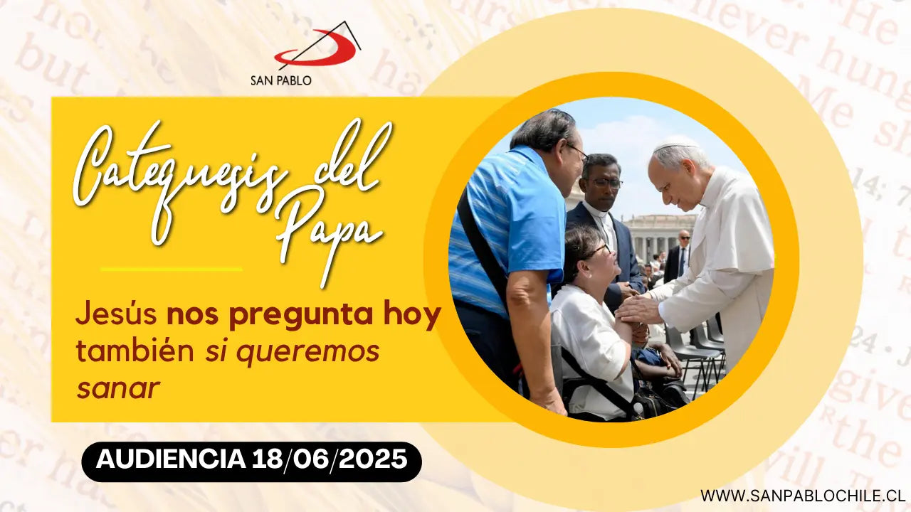 Catequesis del Papa: Jesús nos pregunta hoy también si queremos sanar