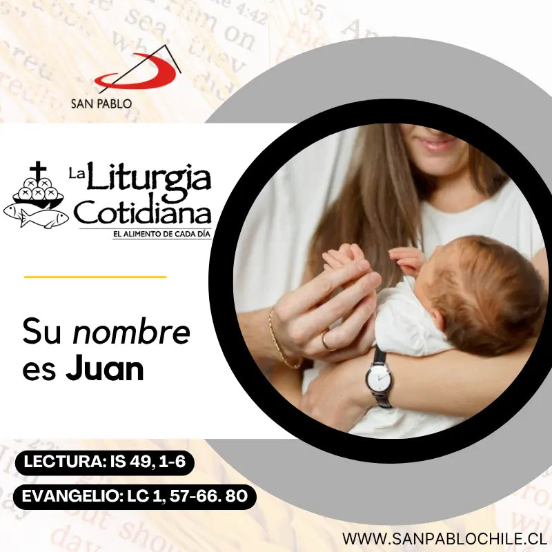 24 de junio: NACIMIENTO DE SAN JUAN BAUTISTA (S). Blanco.
