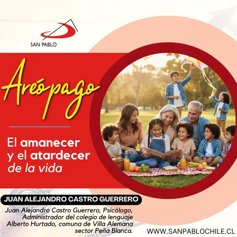 El amanecer y el atardecer de la vida