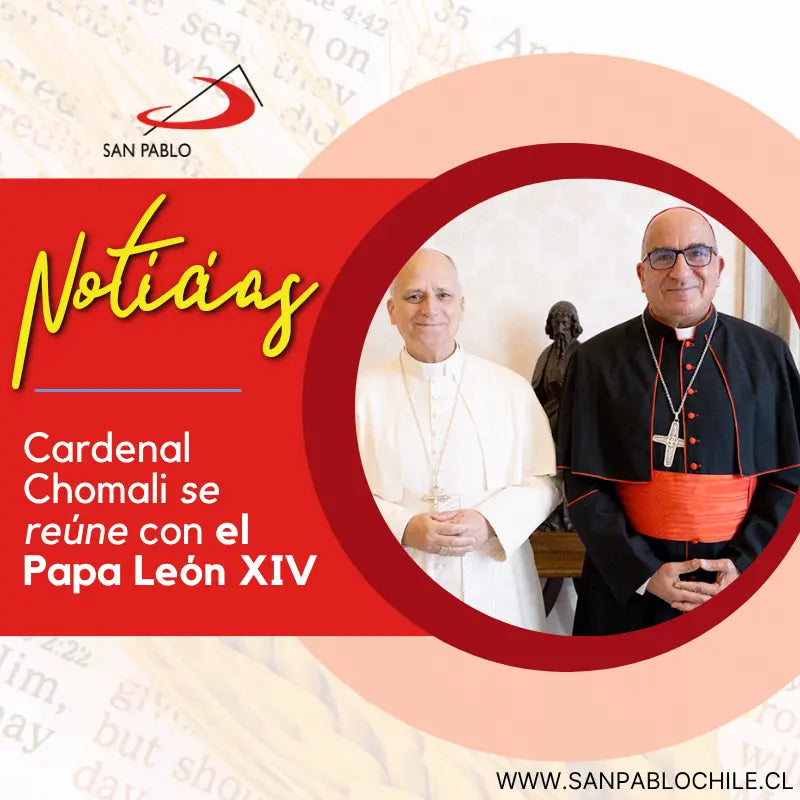 Cardenal Chomali se reúne con el Papa León XIV