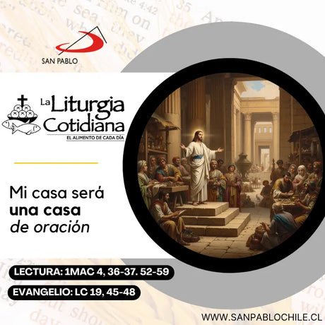 21 de noviembre: La Presentación de la Santísima Virgen María (MO). Blanco.