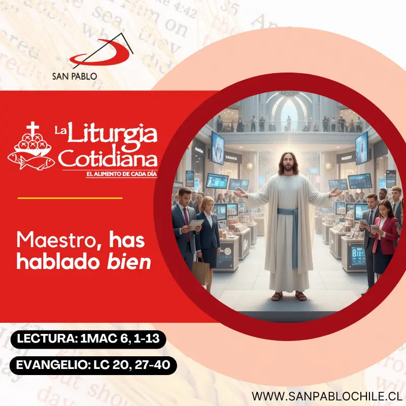 22 de noviembre: Santa Cecilia, v. y mr. (MO). Blanco o Rojo.