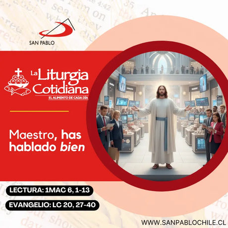 22 de noviembre: Santa Cecilia, v. y mr. (MO). Blanco o Rojo.