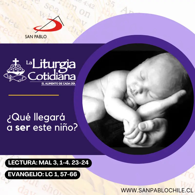 23 de diciembre: De la feria. Morado. San Juan de Kety, p. (ML). Blanco.