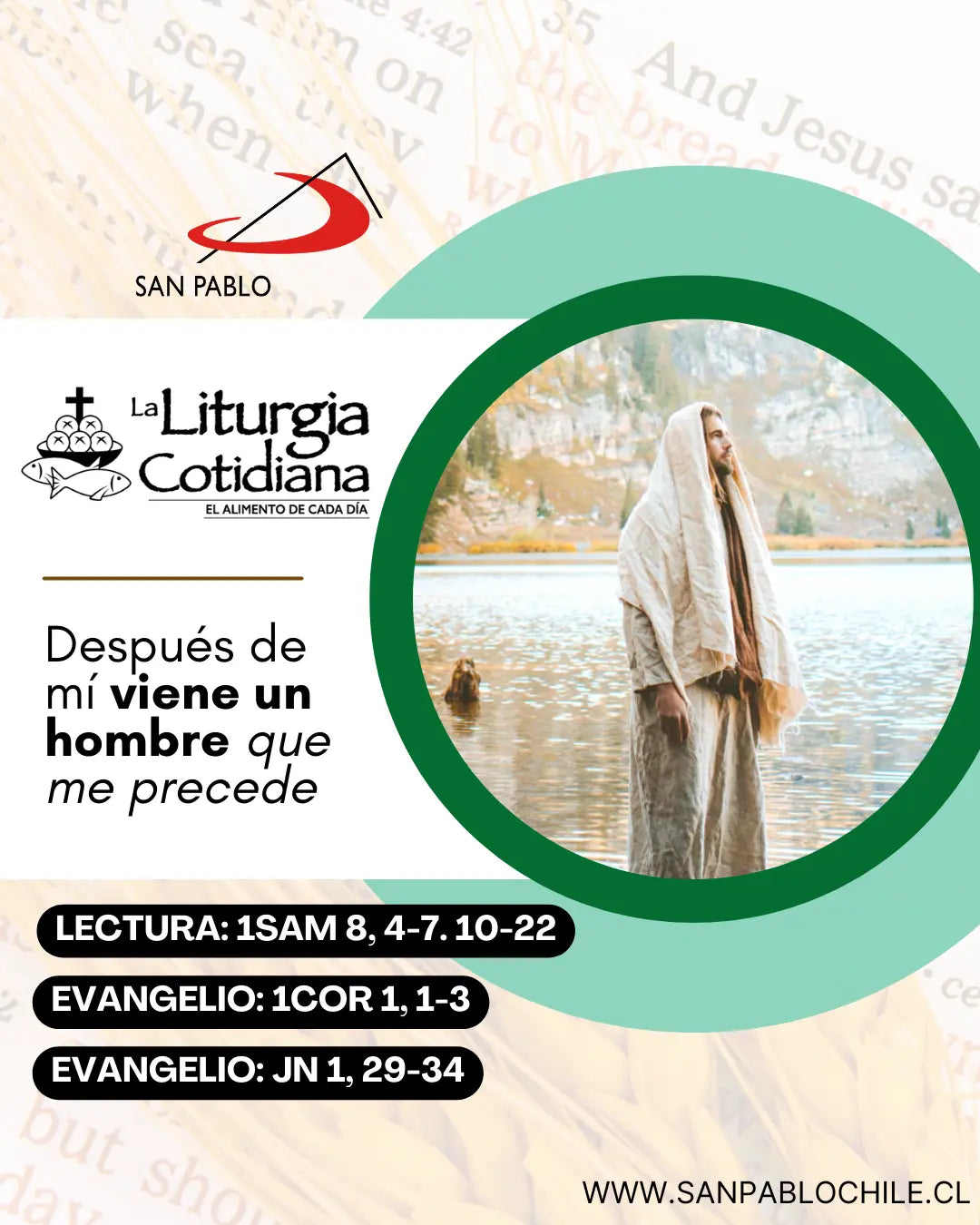 18 de enero: 2º durante el año. Verde