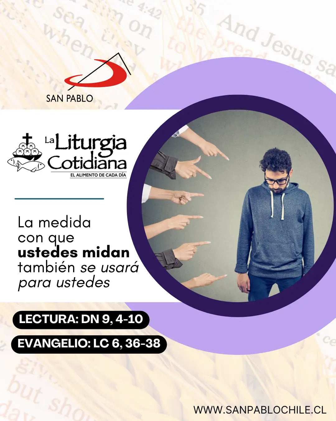 2 de marzo: 2º de Cuaresma. Morado