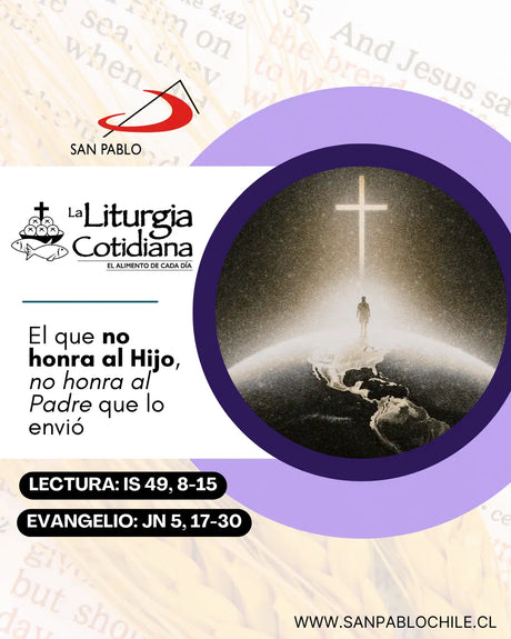 18 de marzo: 4º de Cuaresma. Morado.
